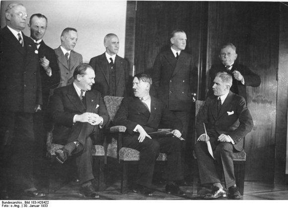 First Cabinet under Adolf Hitler (January 30, 1933)